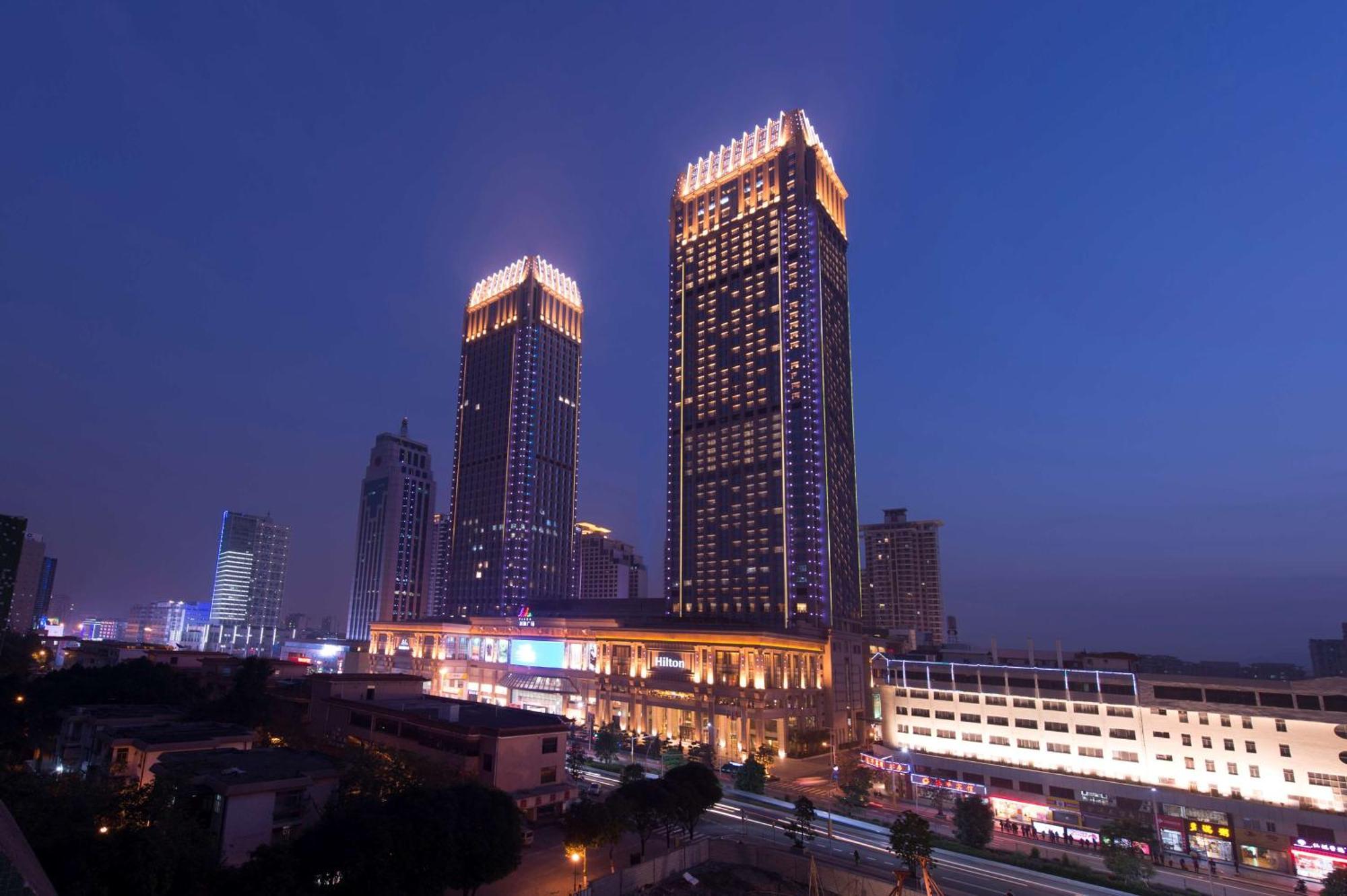 Hilton Zhongshan Downtown Exterior foto